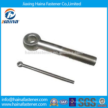 Fabriqué en Chine en acier inoxydable Swing Eye Bolt